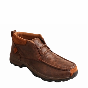 Best Hiking Shoes For Support Twisted X Men's Brown Waterproof Hiker Shoe MHKW002