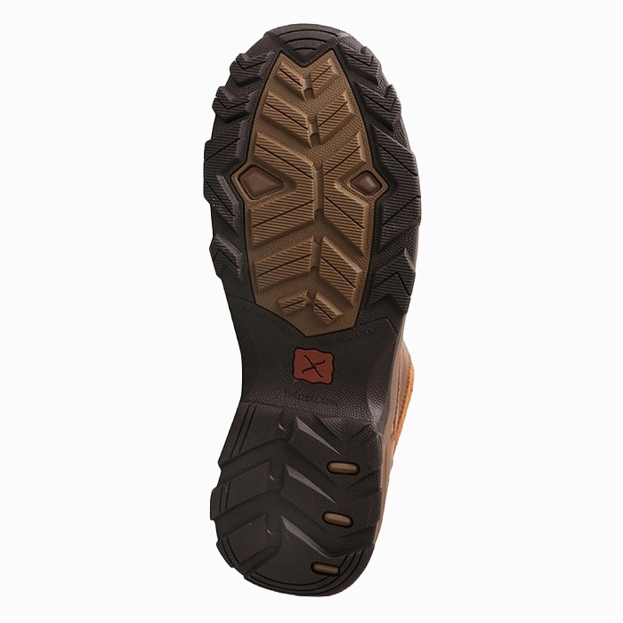 Best Hiking Shoes For Rainy Weather Twisted X Men's Brown Waterproof Hiker Shoe MHKW002