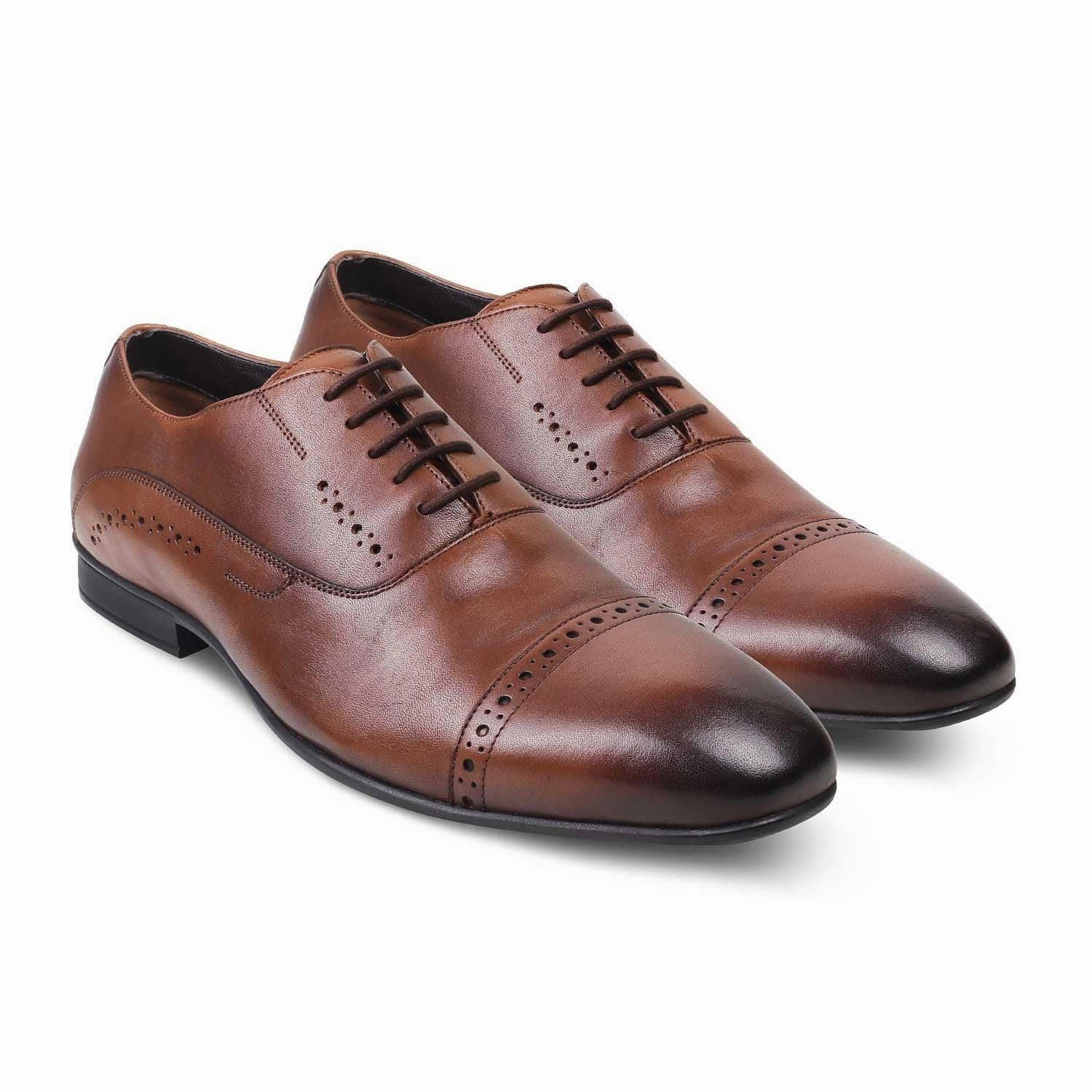 Grand Wingtip Oxfords The Togford Brown Men's Oxford Lace Ups Tresmode