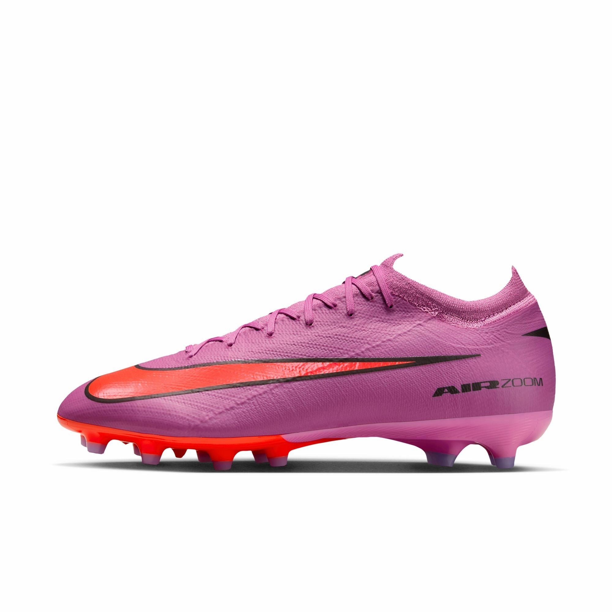7k Soccer Cleats Nike Mercurial Vapor 16 Pro AG-PRO-MAGIC FLAMINGO/BLACK-TOTAL CRIMSON