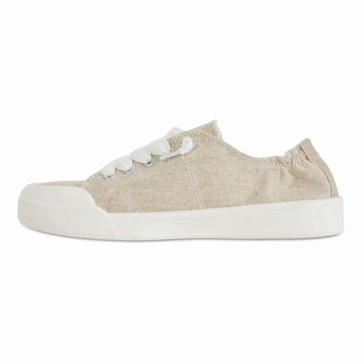 Switch Sneaker in Natural Canvas Casual Shoes For Flat Feet