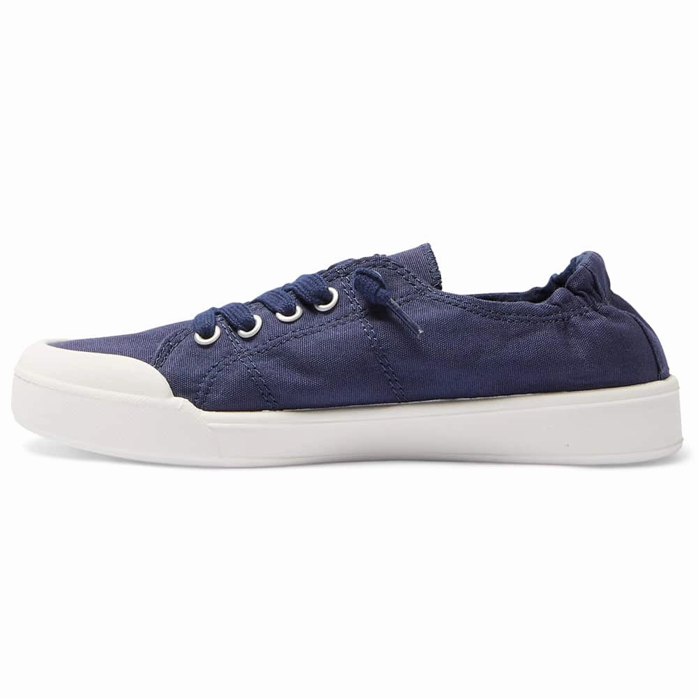 Switch Sneaker in Navy Canvas Court Vision Mid Casual Shoes