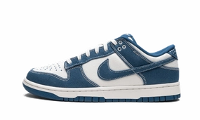 Nike Dunk Low Industrial Blue Sashiko Back To The Future Nike Shoe