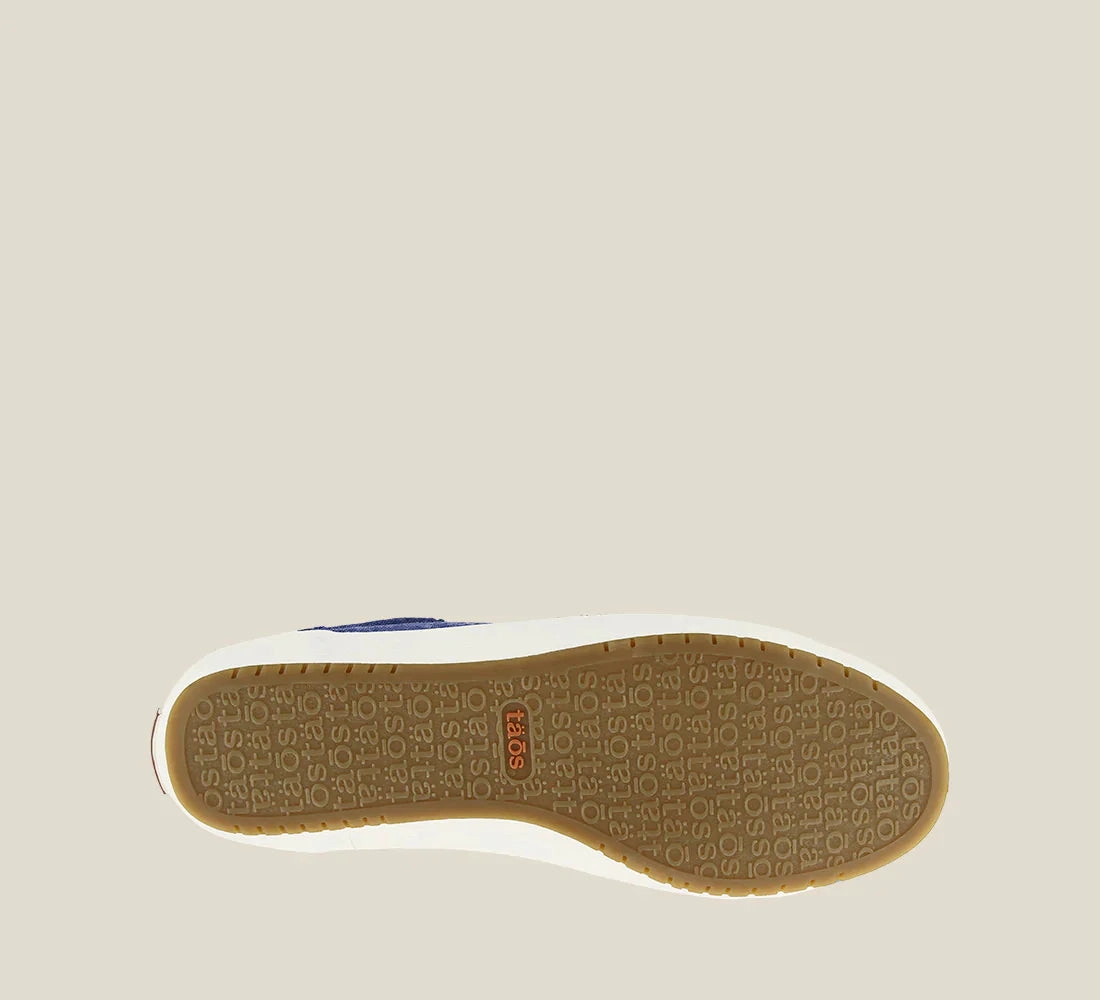 TAOS STAR SNEAKER - BLUE WASH Basketball Shoes You Can Wear Casually