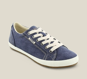 TAOS STAR SNEAKER - BLUE WASH Casual Shoes To Style With A Suit