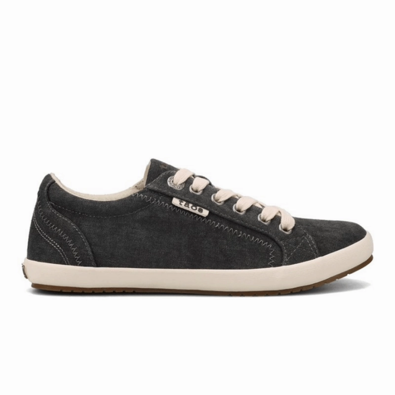 Cloud Shoes Casual Taos Women's Star - Charcoal Wash Canvas
