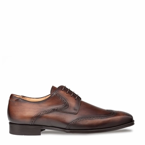 Suedette Lace Up Shoe Boots Tasso Wing Tip Derby
