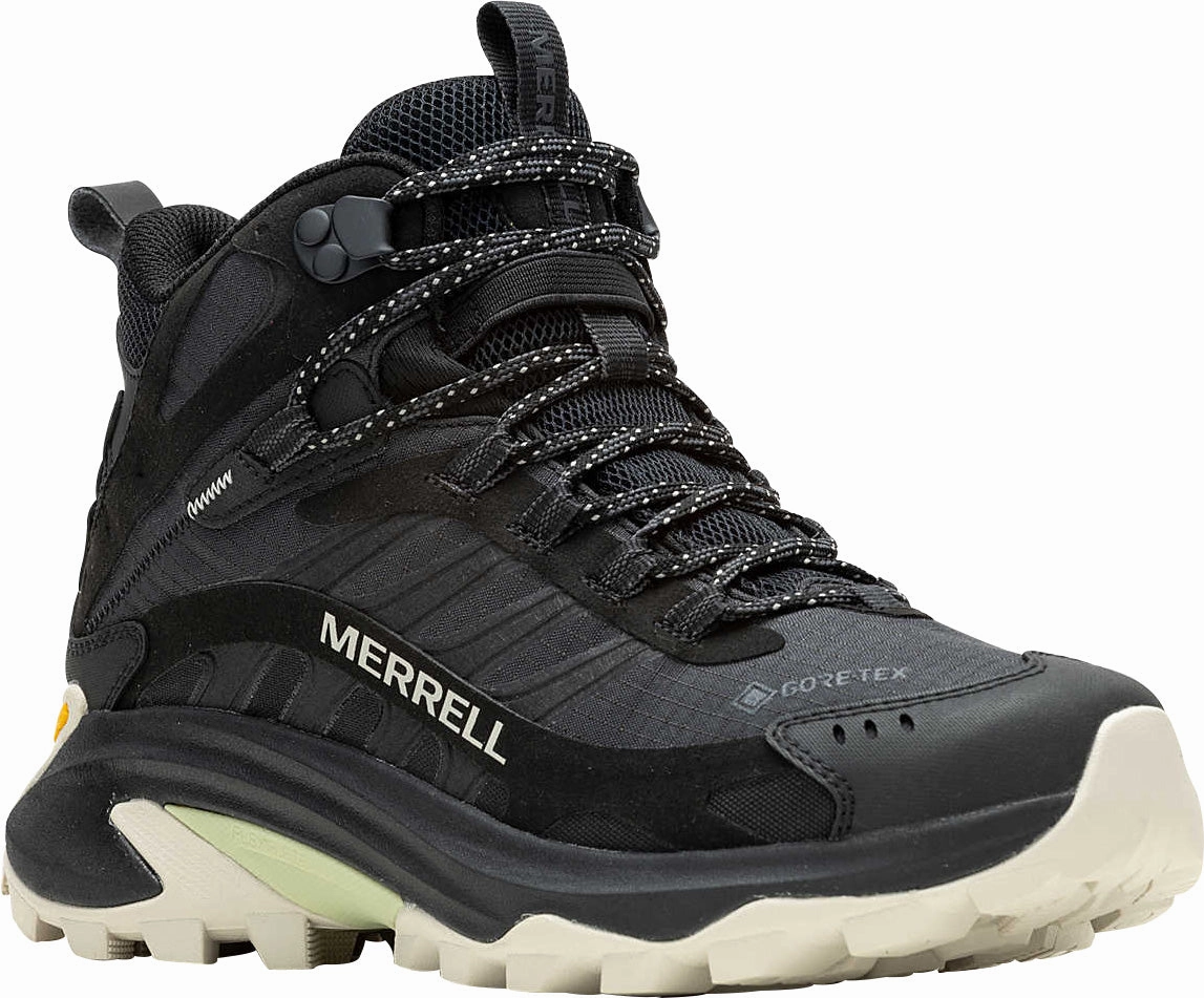 Hiking Shoes Kohls Merrell Moab Speed 2 Mid GORE-TEX Womens Walking Boots - Black