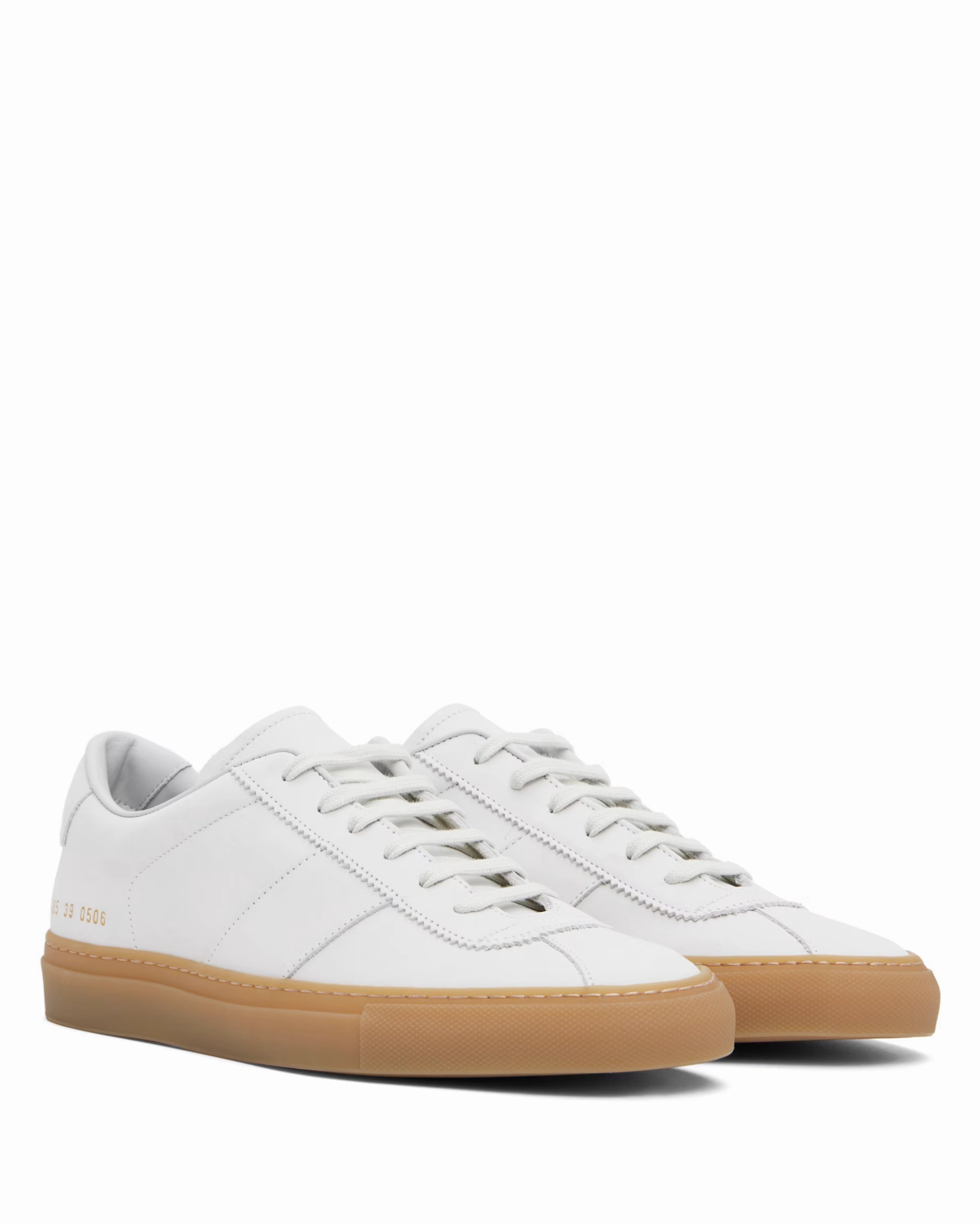 Tennis Trainer White Nubuck 2485 0506 Ankle High Tennis Shoes