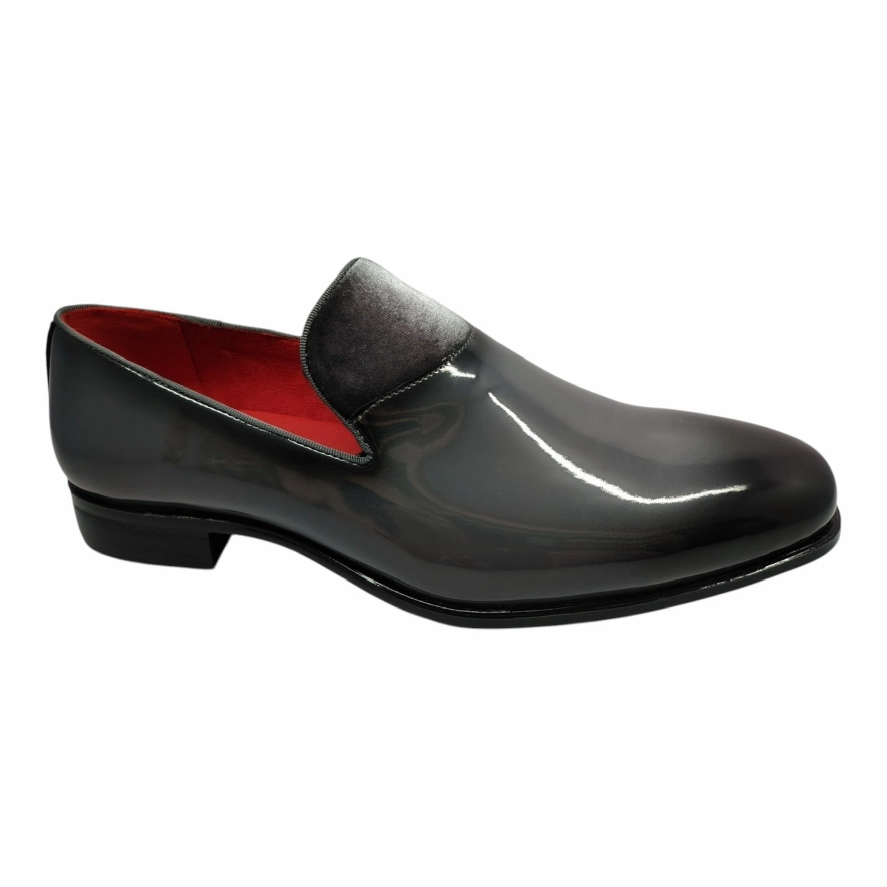 TERRONI: Patent Loafer S08 No Socks Loafers