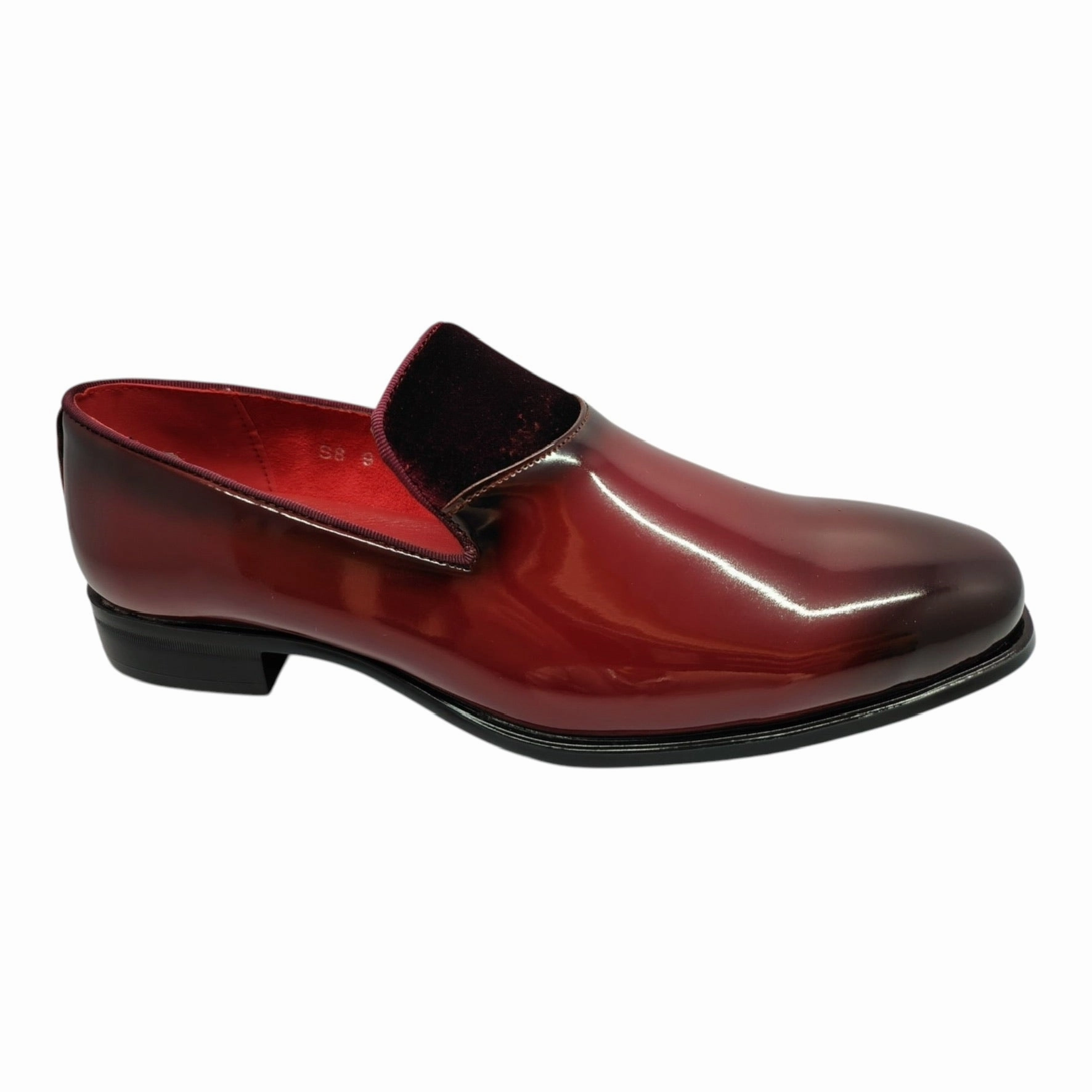 TERRONI: Patent Loafer S08 Loafers Tux