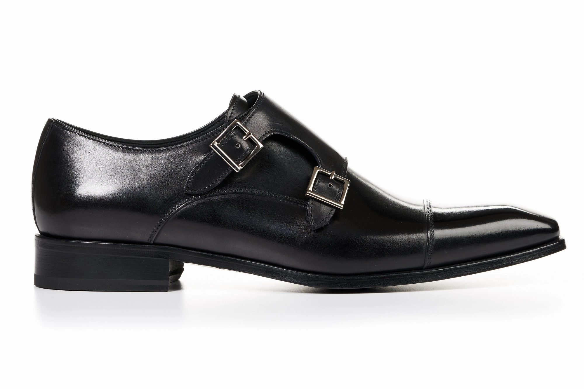 The Burton Double Monk Strap - Nero Half Brogue Vs Full Brogue