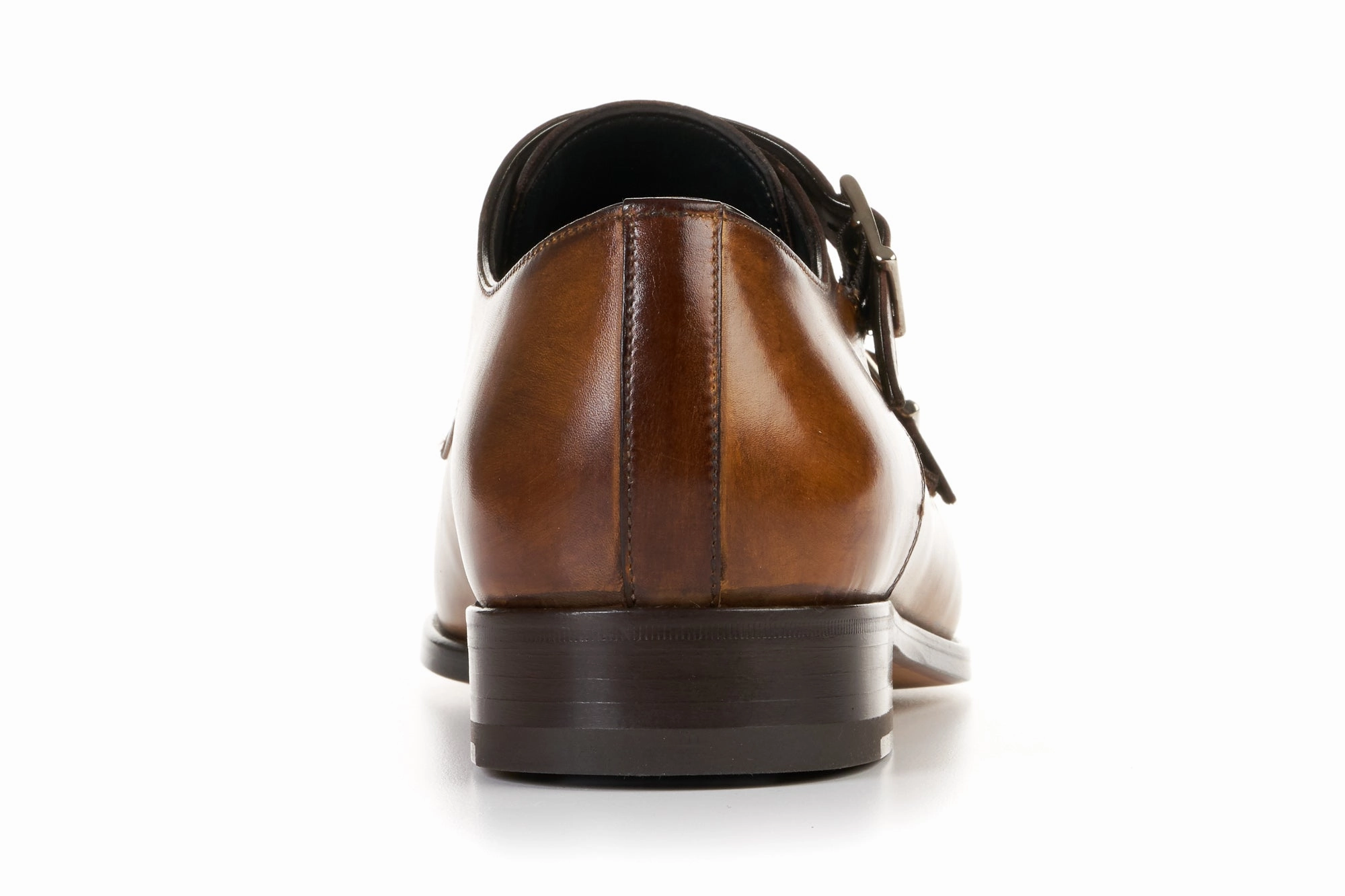 Brogues Sale Uk The Burton Double Monk Strap - Tobacco