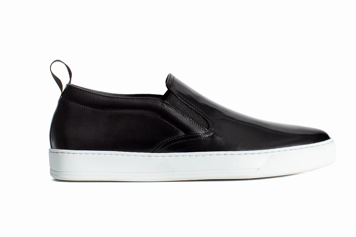 Mens Slip On Shoes The Ellis Slip-On Sneaker - Nero