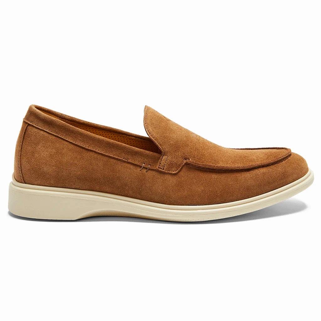 Leather Flatform Loafers The Loafer (Grizzly)