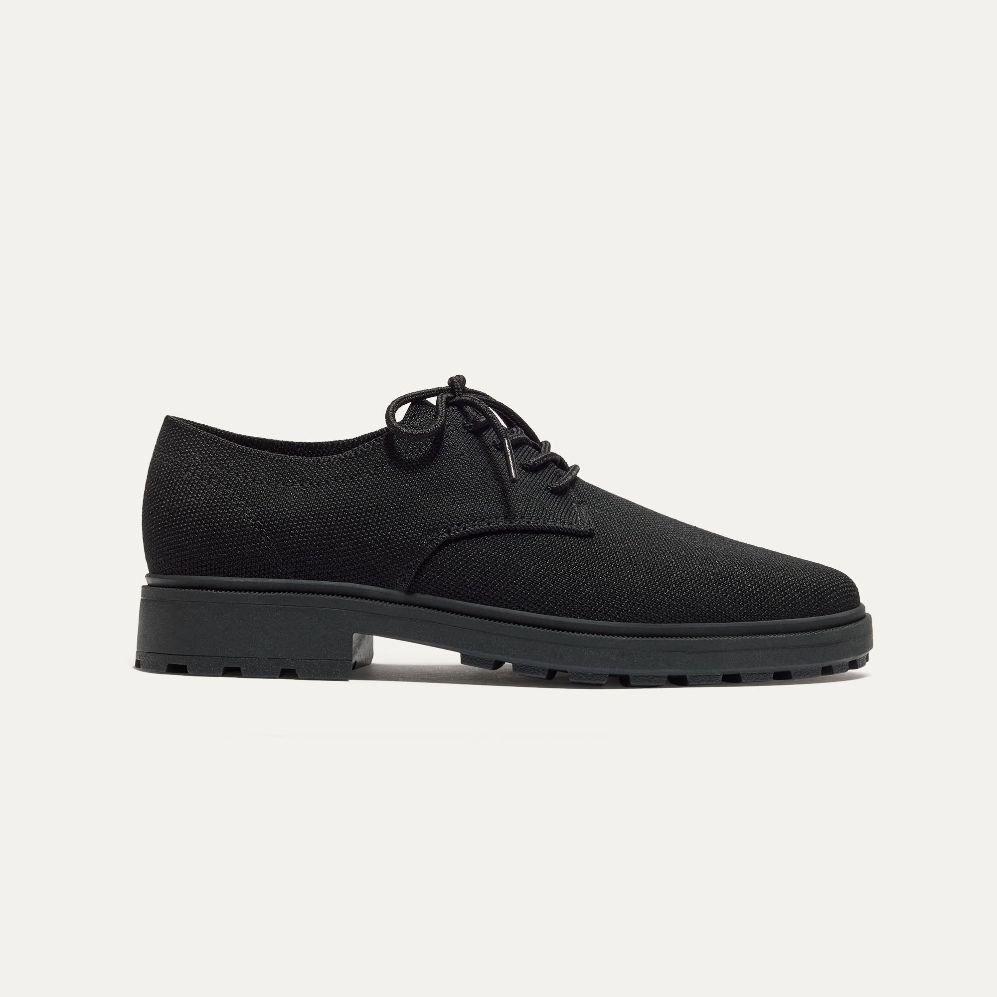 The Lug Oxford - Black Oxford Shoes Vs Derby