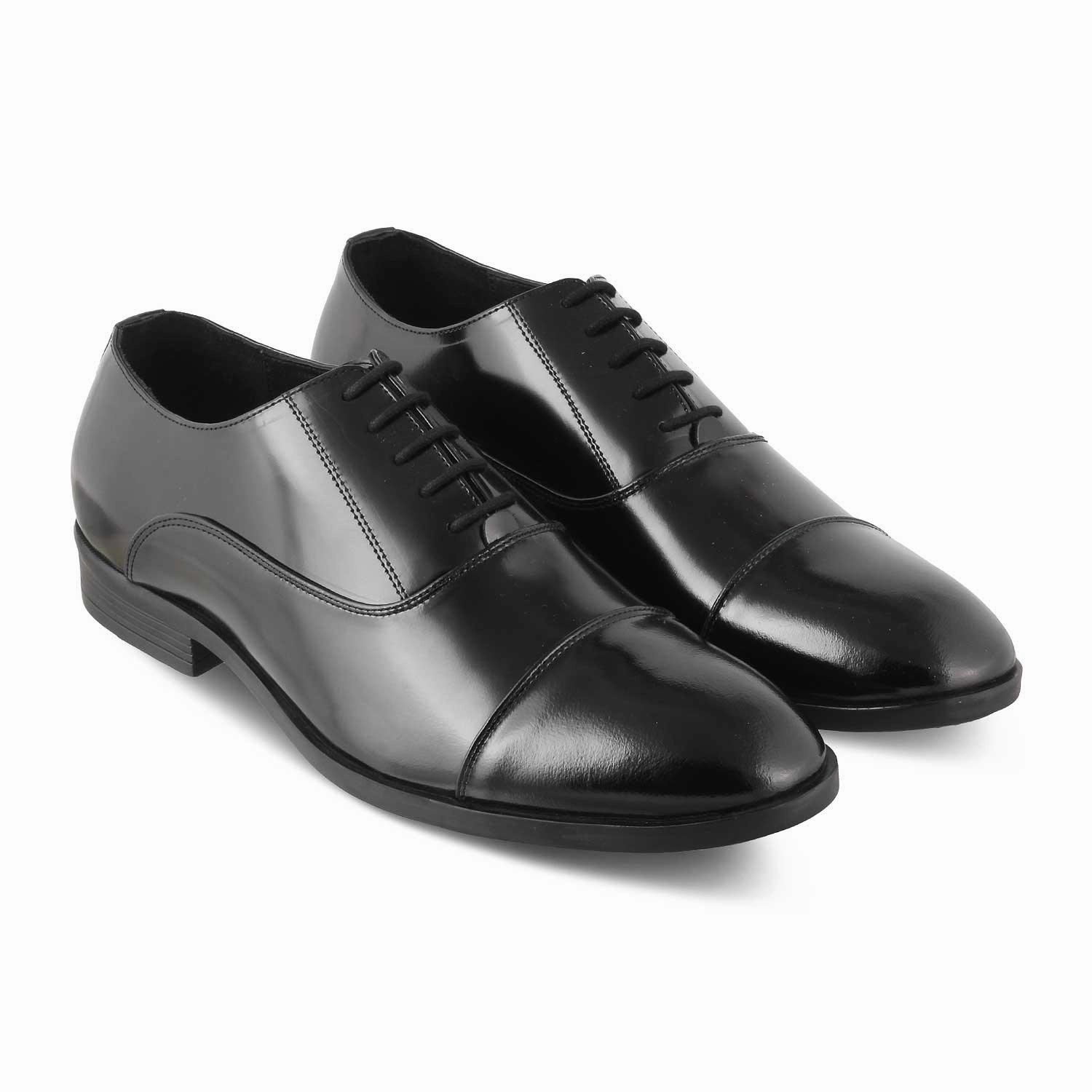 Width The Nio Black Men's Oxford Lace Ups Tresmode