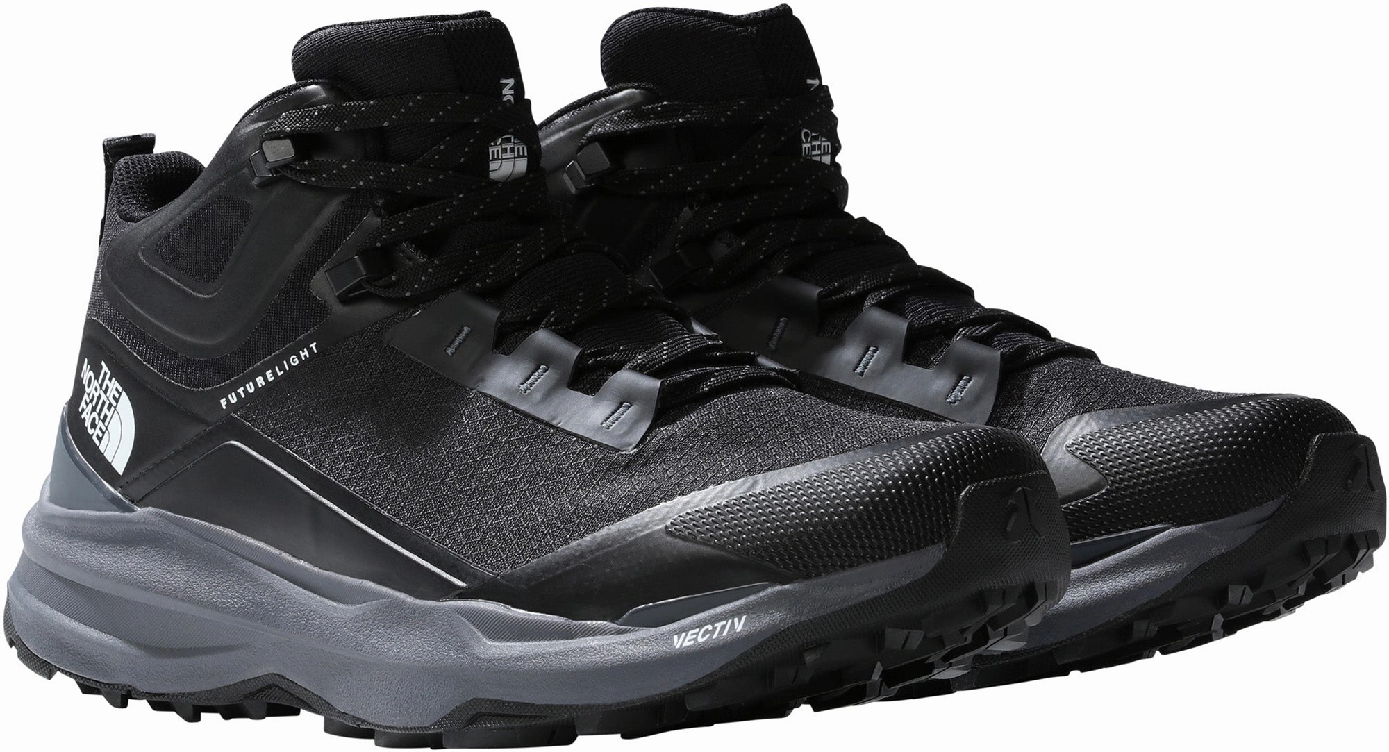 Hitec Hiking Shoes Review The North Face Vectiv Exploris II Mid FutureLight Mens Walking Boots - Black