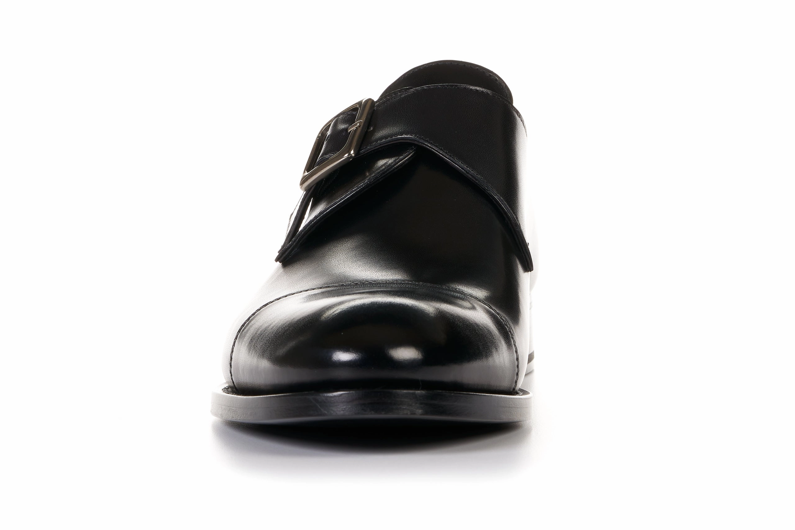 Samba Og Brogue Pack The Olivier Single Monk Strap - Nero