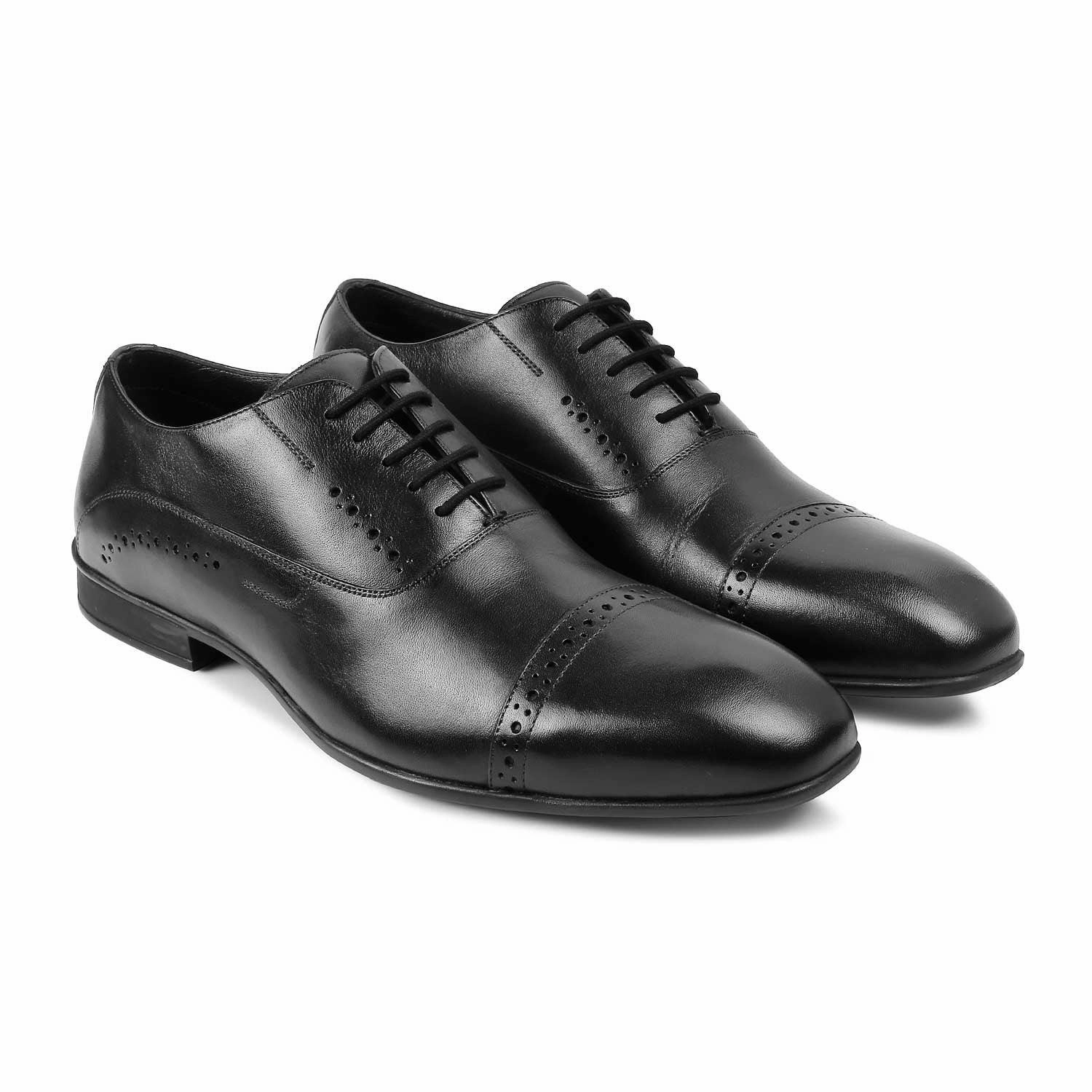 The Togford Black Men's Oxford Lace Ups Tresmode Oxford Shoes Fashion