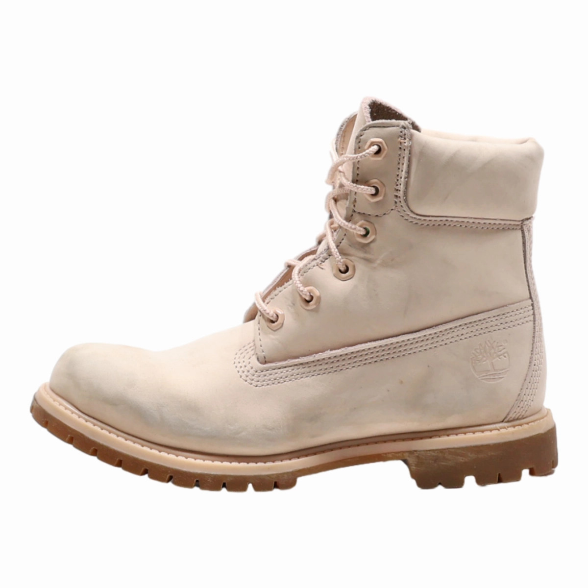 TIMBERLAND Hiking Boots Beige Synthetic Womens UK 5 Open Toe Hiking Shoes