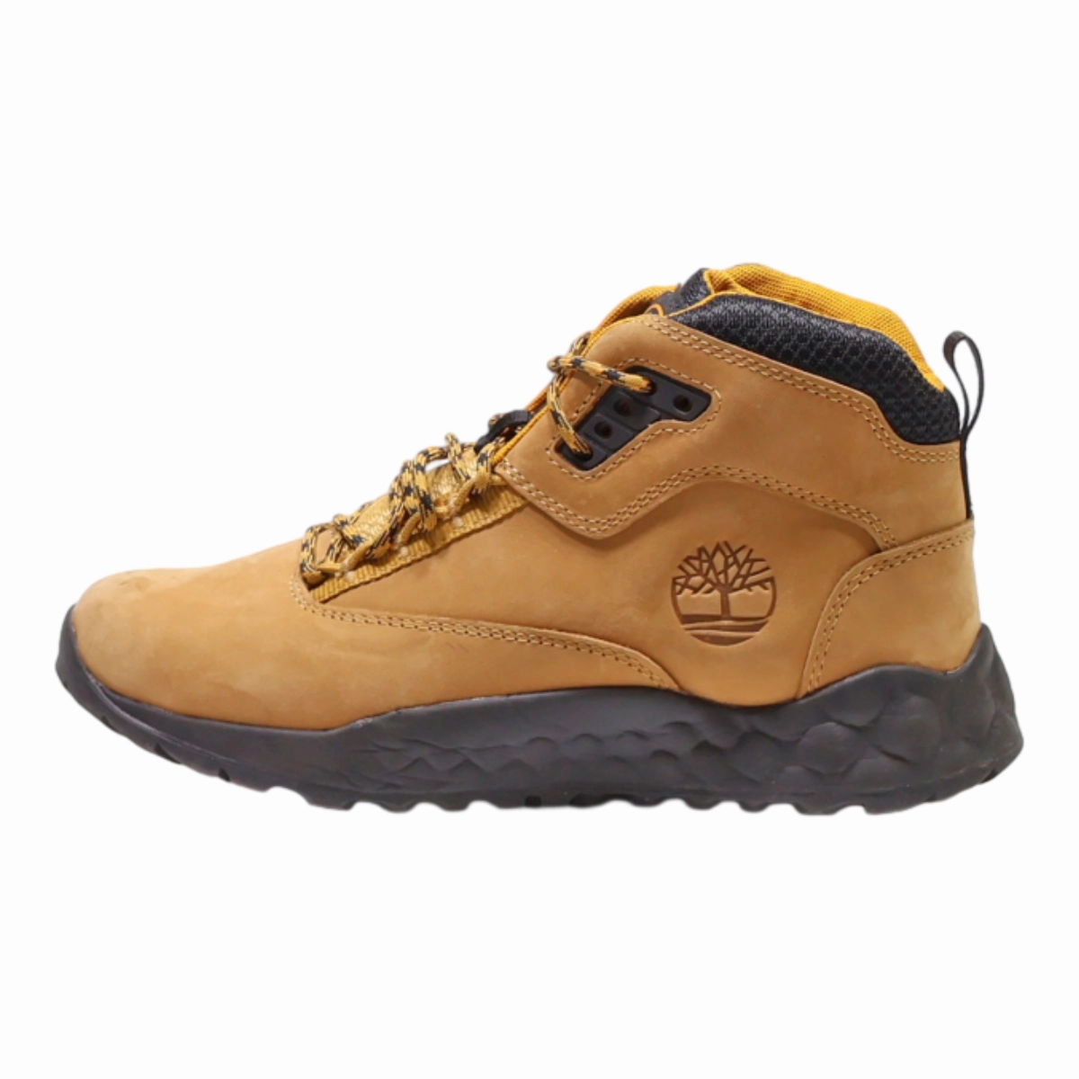 TIMBERLAND Hiking Boots Brown Leather Boys UK 3.5 Best Speed Hiking Shoes