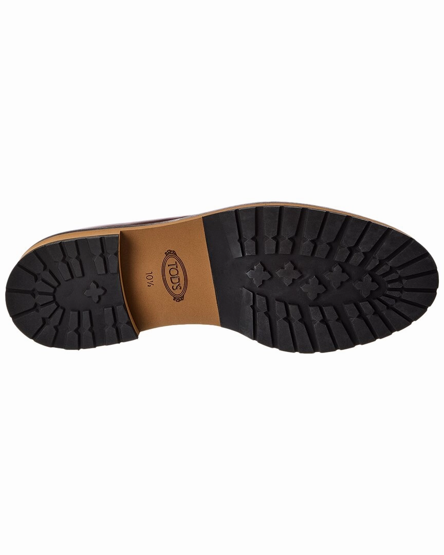 Lace Up Cycling Shoes Spd TOD??s Leather & Suede Derby