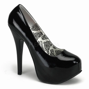 5 3/4" Concealed Wide Width Platform (TEEZE-06W) Retro Mary Jane Shoes