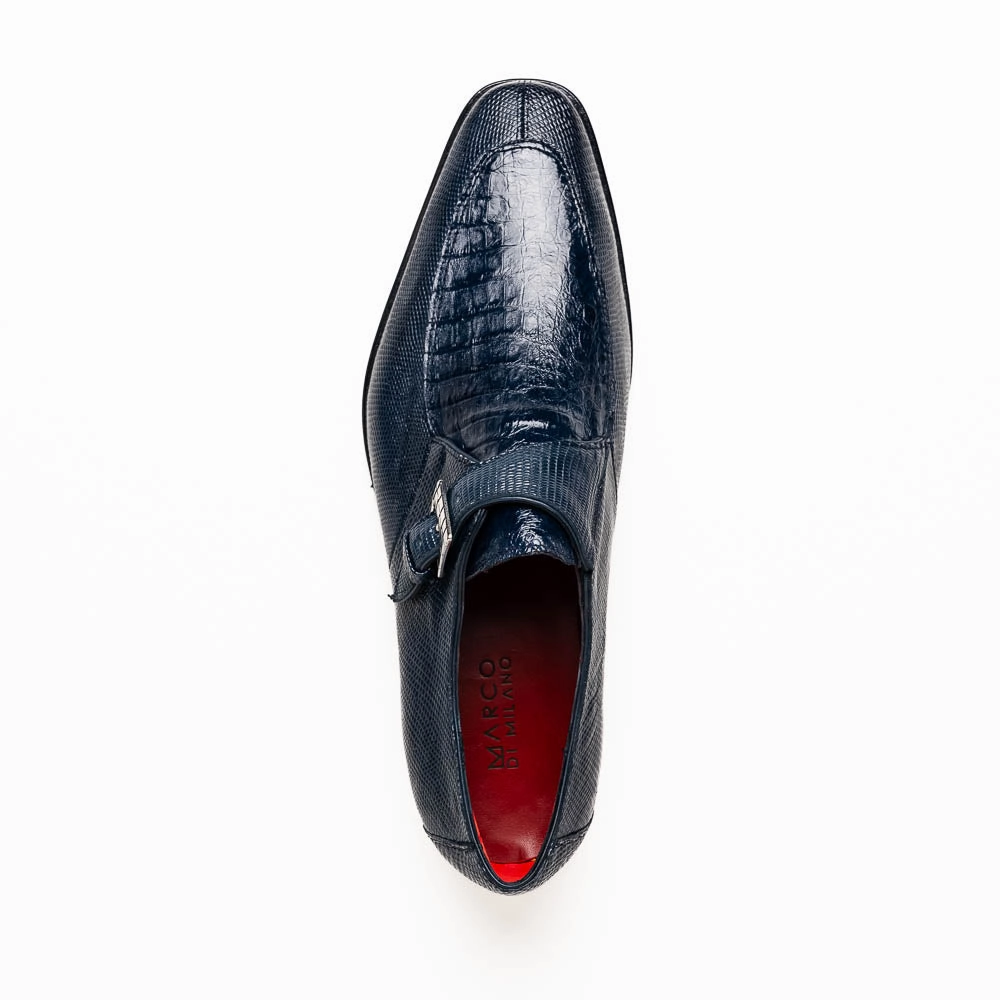 Toluca Navy Alden Suede Brogues