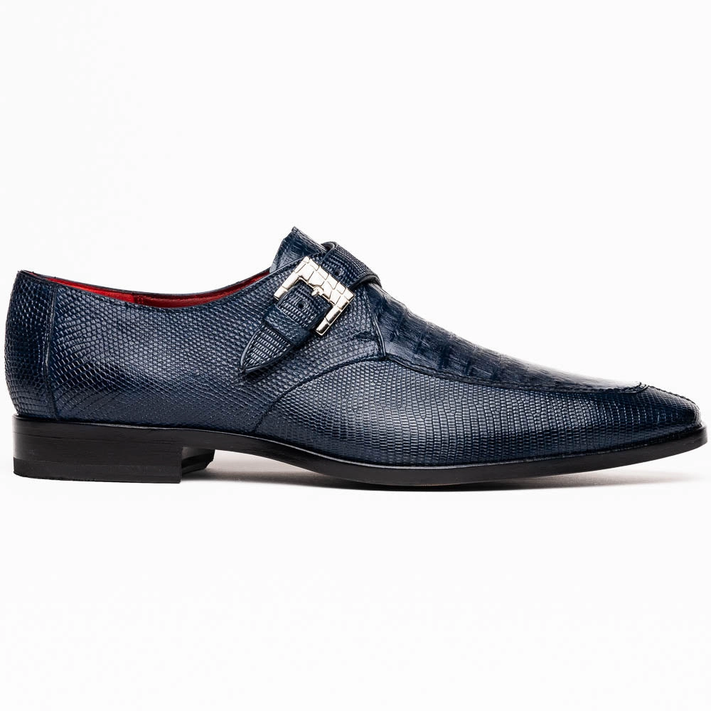 Toluca Navy Leather Brogue