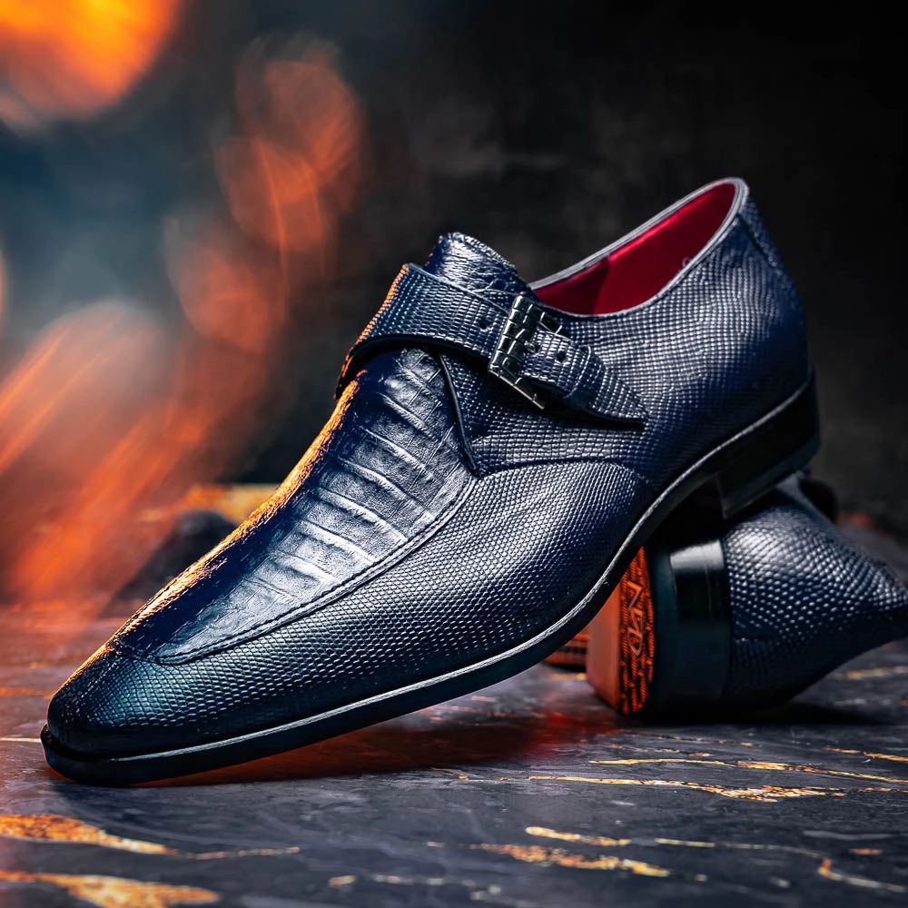 Toluca Navy Brogue Great Falls