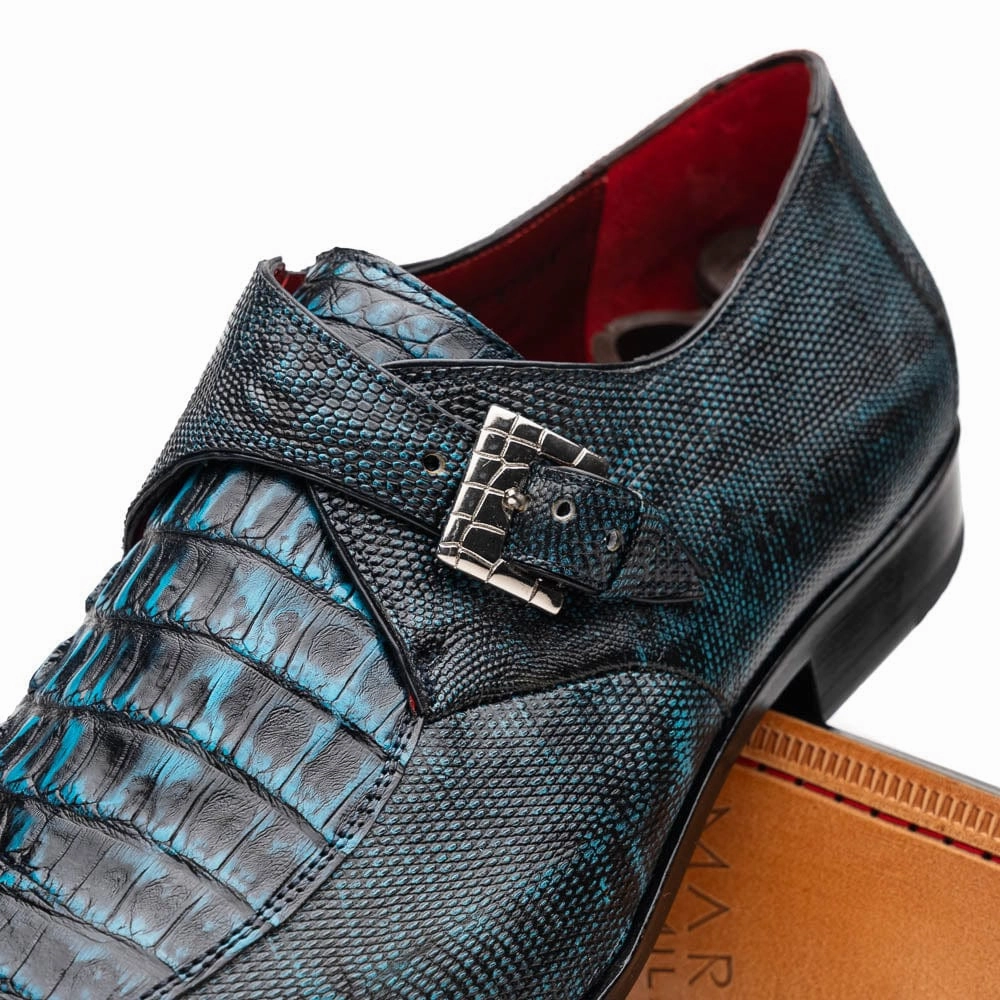 Toluca Rustic Blue Giày Brogue