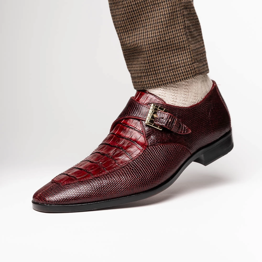 Lightweight Brogue Shoes Toluca Wine