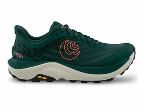 Topo Athletic | Ultraventure 4 | Men's | Dark Teal/Orange Summit Trail Shoe