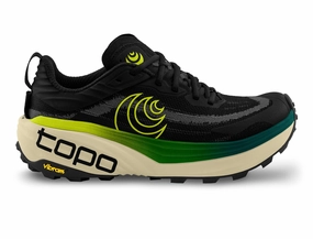 Topo Athletic | Vista | Men's | Black/Lime Trail Running Shoes Sales
