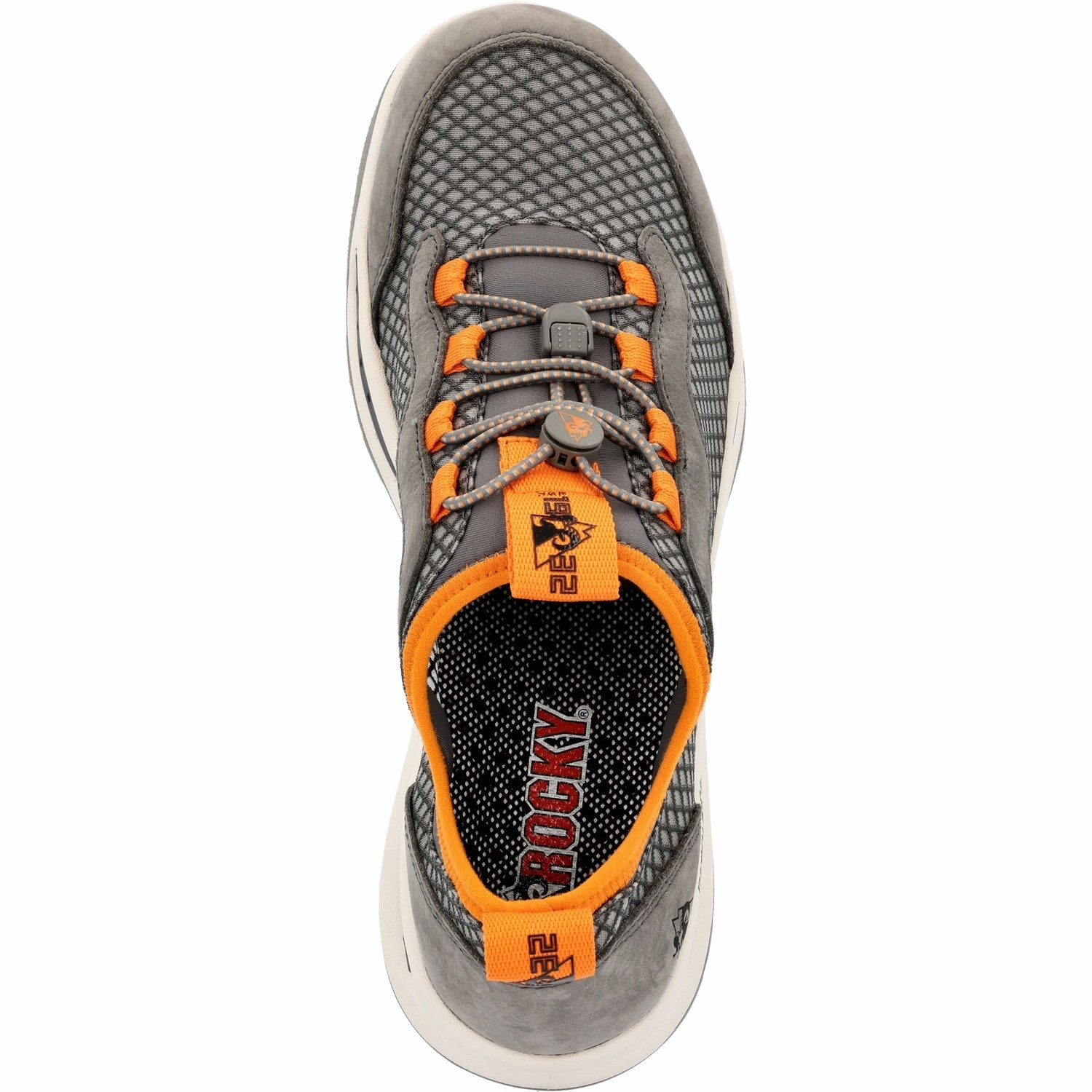 Water And Hiking Shoes Rocky Mens Nowake Outdoor Grey/Orange Mesh Hiking Shoes