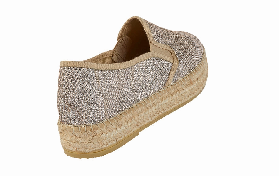 Tp Firework Silver Esprit Mary Jane Fabric Shoes