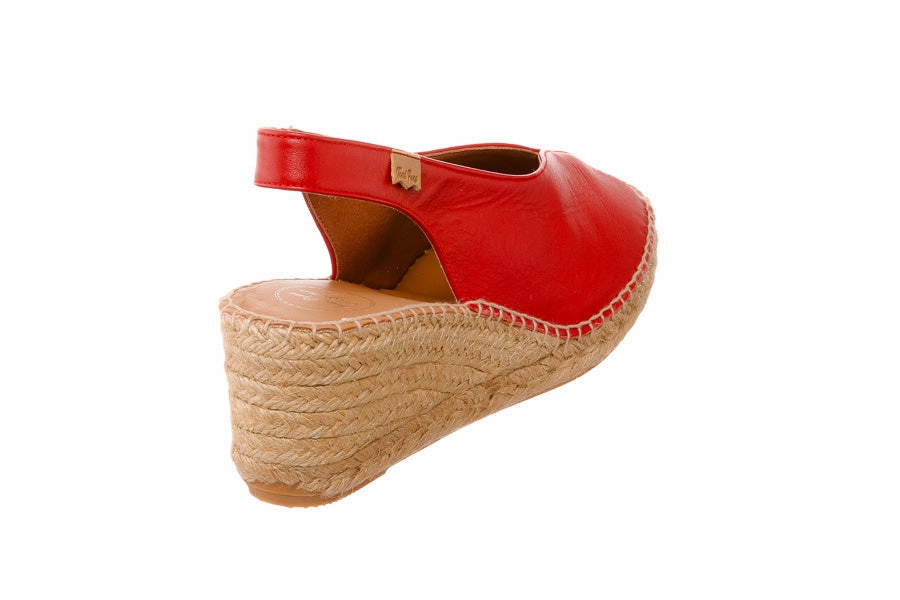 Classic Chinese Mary Jane Shoes Tp Layla Red