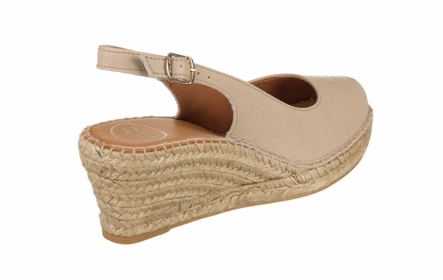 Mary Jane Style Court Shoes Tp Margarita Beige