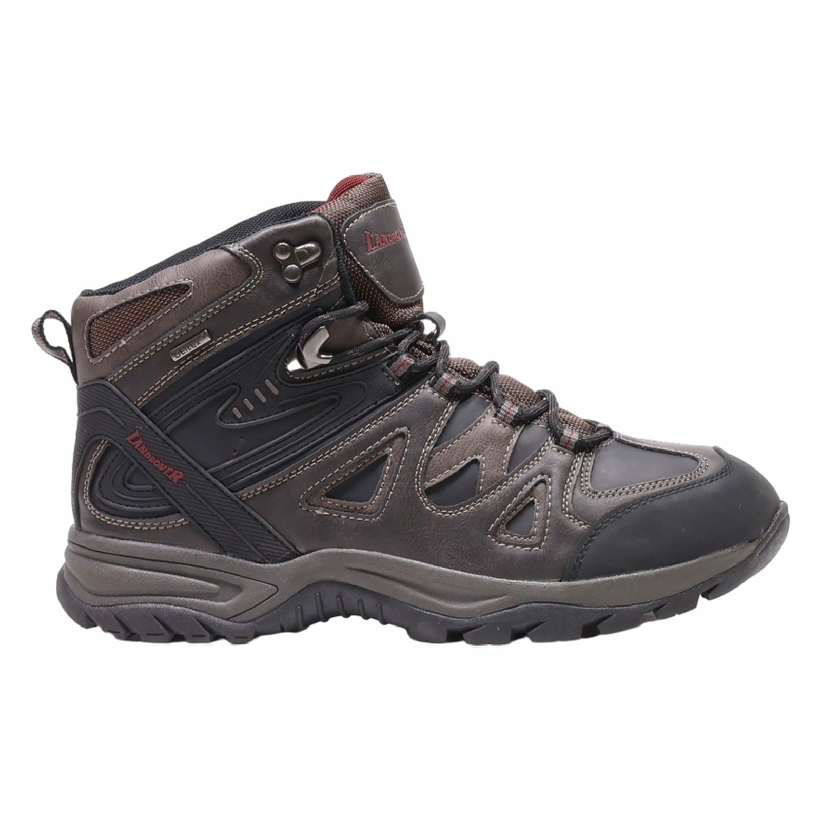 LANDROVER Hiking Boots Grey Synthetic Mens UK 11 La Gear Hiking Shoes