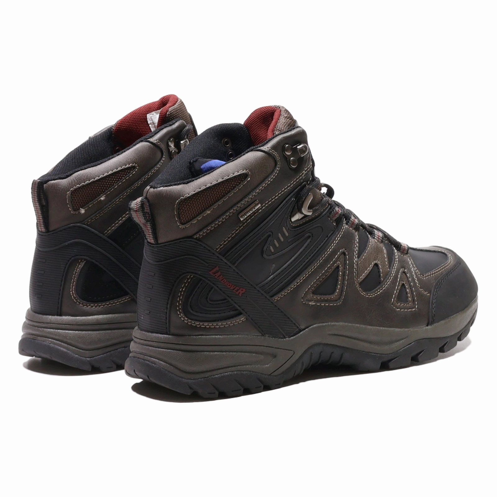 Best Deals On Hiking Shoes LANDROVER Hiking Boots Grey Synthetic Mens UK 11