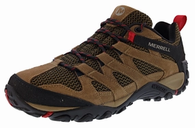 Merrell Men's Alverstone Suede Upper Hiking Trail Boots Rainforest Hiking Shoes
