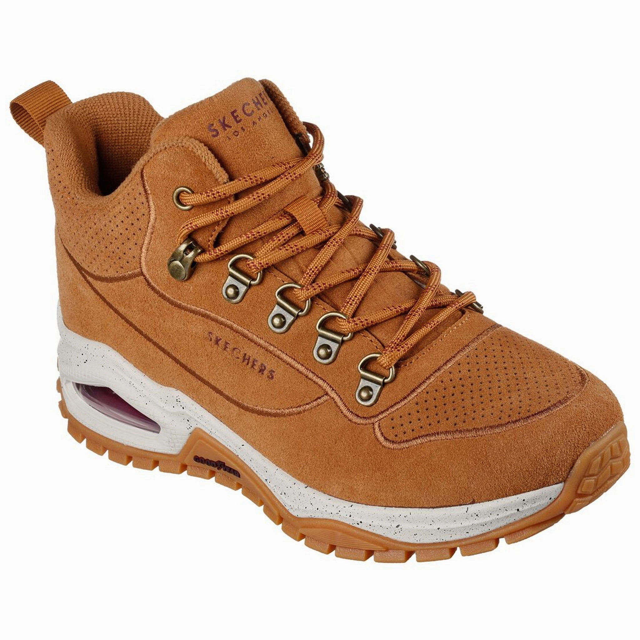 Skechers Women's 177185 Uno Trail Outdoor Stroll Wheat Casual Hiking Boots Marshalls Hiking Shoes