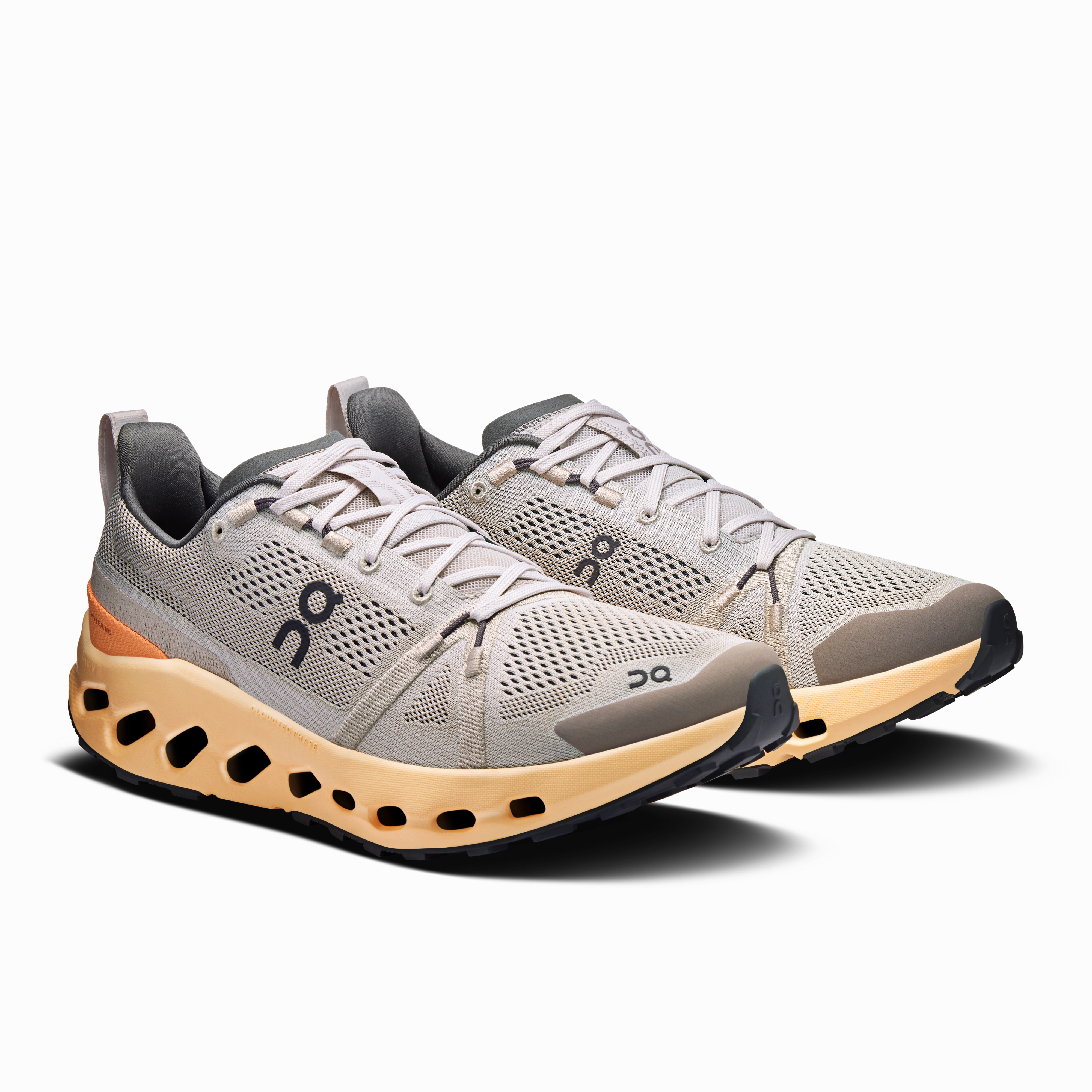 Trailrider Trail Running Men's Cloudsurfer Trail Running Shoes Silver / Blonde