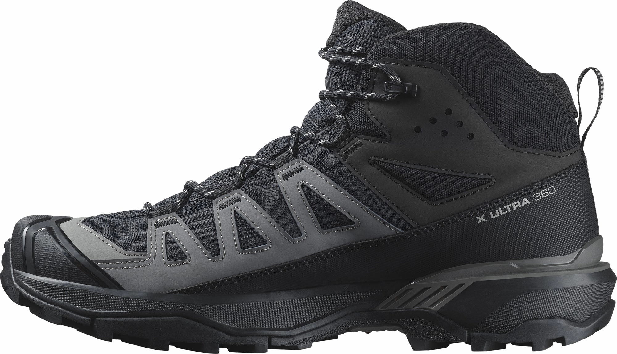 Best Hiking Shoes 2024 Salomon X Ultra 360 Mid GORE-TEX Mens Walking Boots - Black