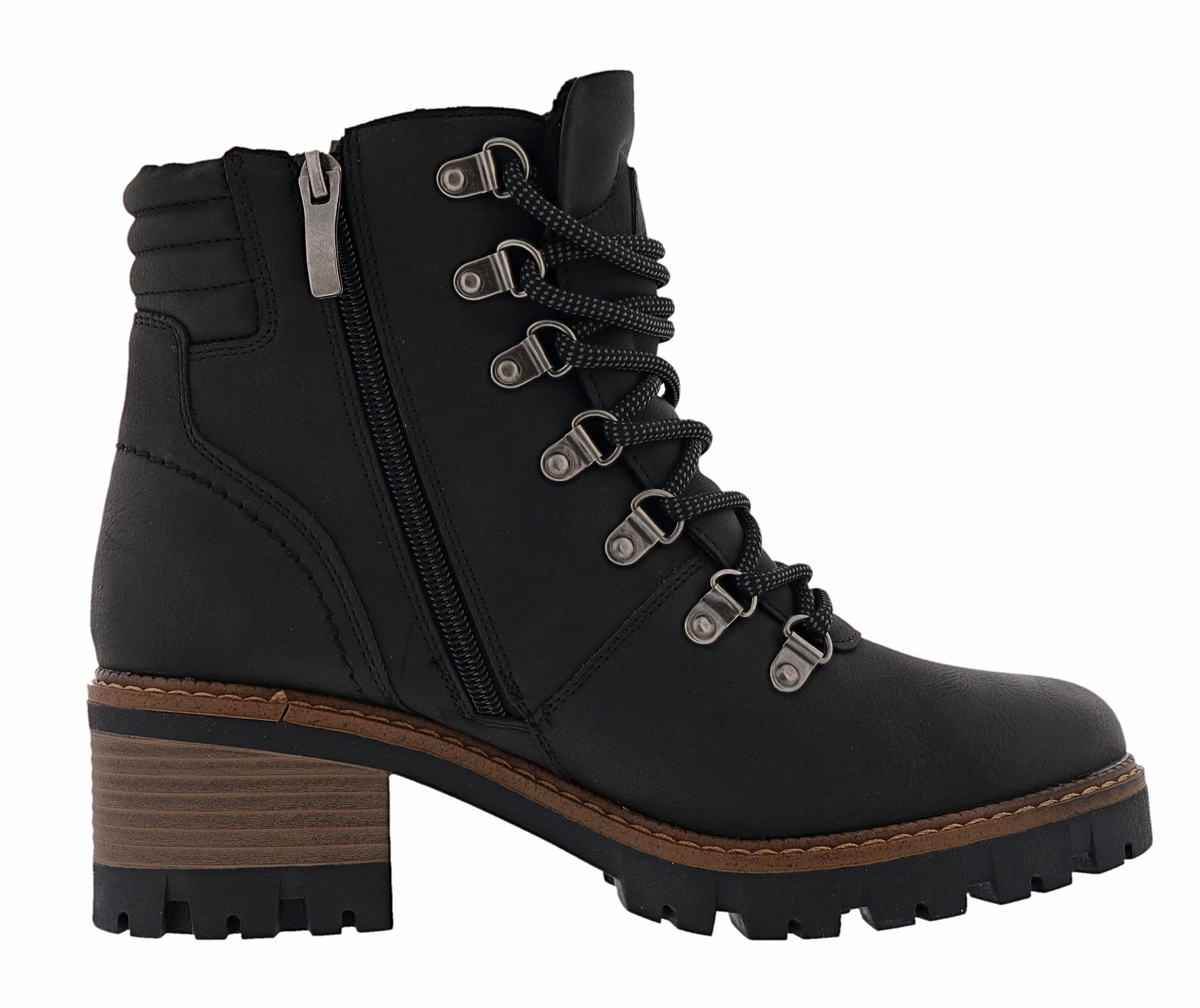 Explore Hiking Shoes Spring Step Women's Rockies Hiking Inspired Booties