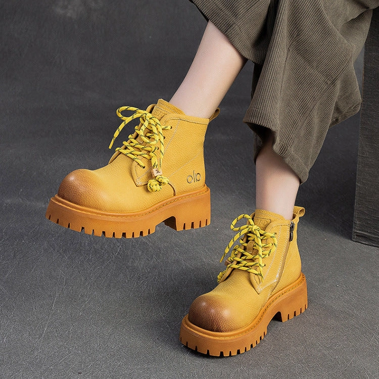 Women's Retro Quilted Leather Winter Furred Snow Boots Eastland Snow Boots