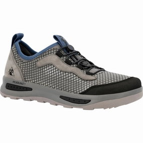 Rocky Mens Nowake Outdoor Grey/Navy Mesh Hiking Shoes Hiking Shoes X Reveal