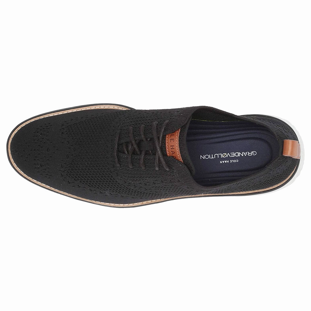 Grand Evolution Perforated Lace Up Sneakers Park Avenue Oxfords