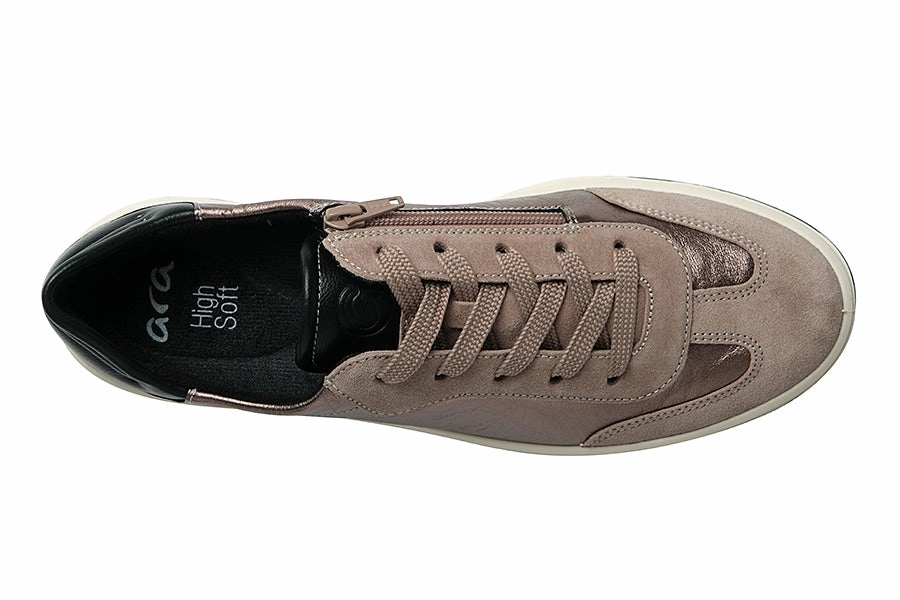 ARA EMERSON METALLIC Oxford Brogue Shoes